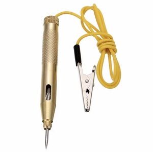 Gold Circuit Tester with Yellow Cable